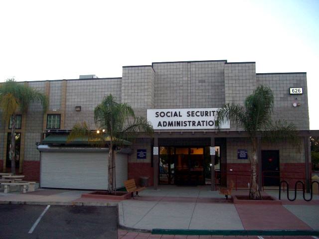 Disability Office Chula Vista Social Security Administration Office, 626 L  Street, Chula Vista, CA 91911